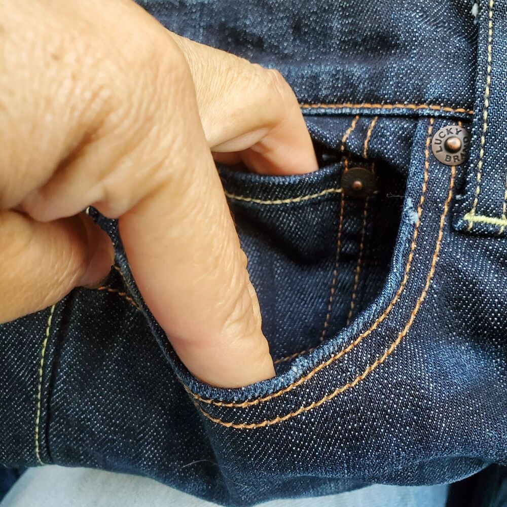 Lucky Brand Easy Ryder Ankle Jeans Size 4/27 - Picture 8 of 11